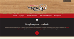 Desktop Screenshot of boucheriemagnancuisine.com