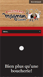 Mobile Screenshot of boucheriemagnancuisine.com